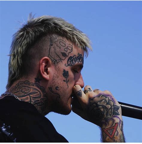 "my favorite photos of lil peep with his iconic pink mohawk". . Lil peep mohawk
